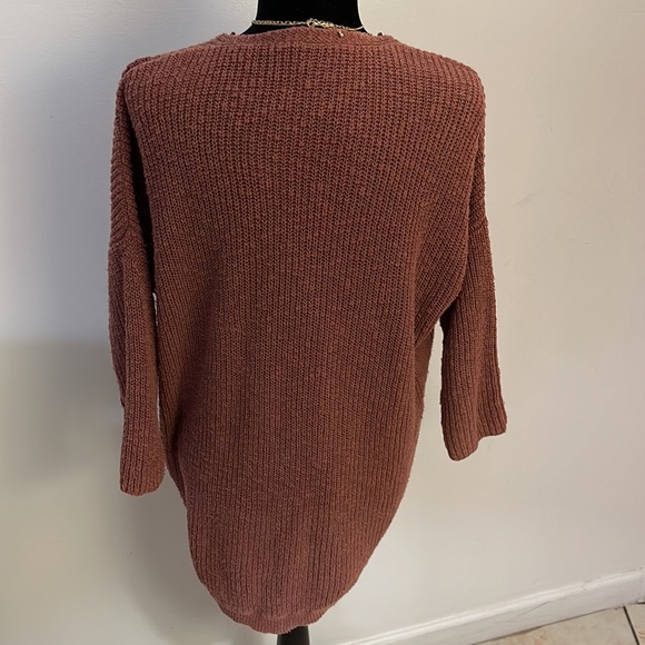 EXPRESS | Women’s Half Zip Front Oversized Sweater Size S - Picture 4 of 6